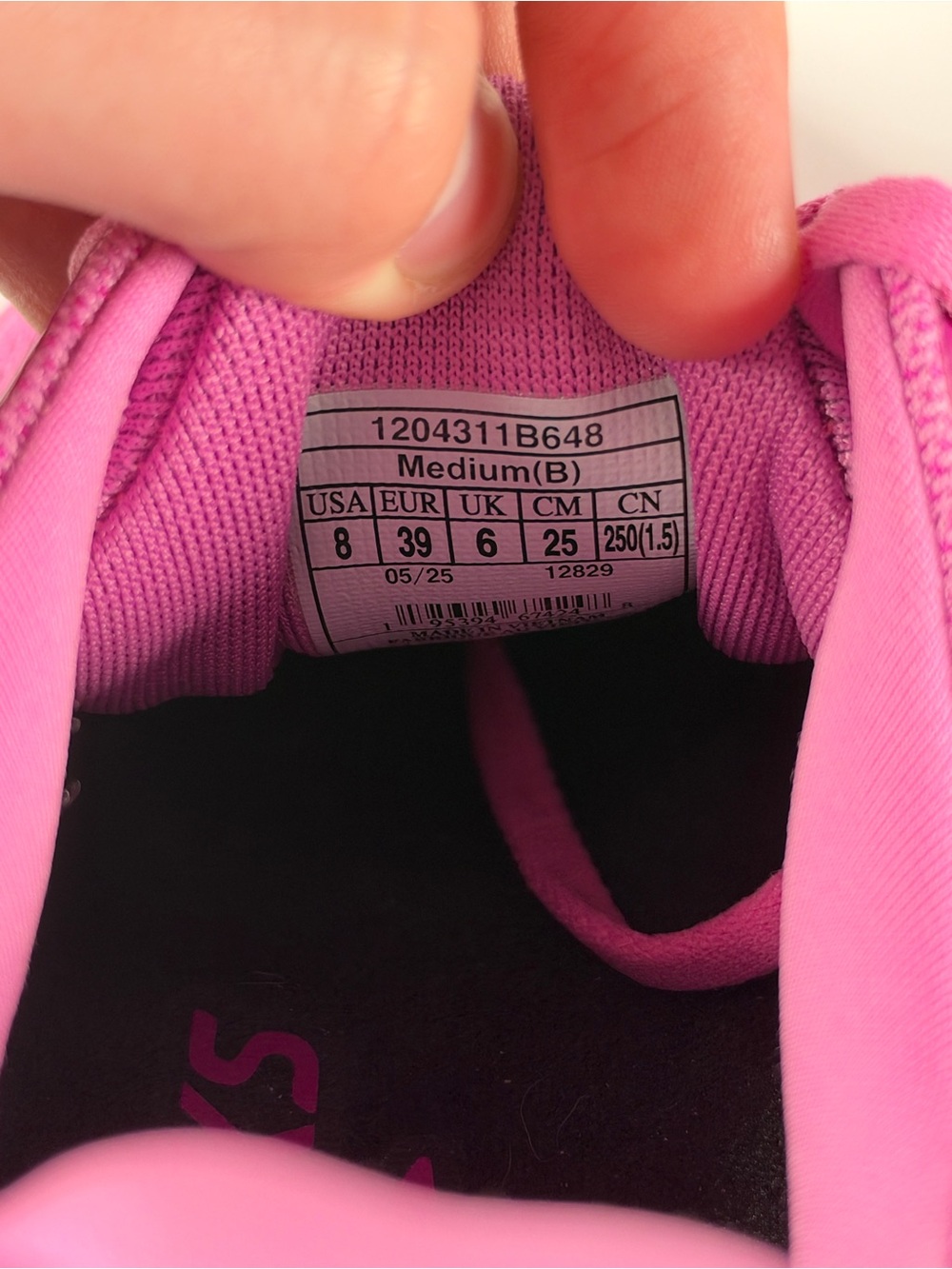 Brooks Ghost 17 Shoes Womens Size 8 Pink Fuchsia Sneakers Running Athletic Gold - Picture 8 of 8
